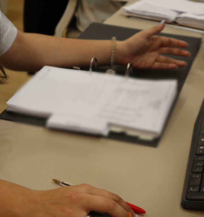 Equipa FILE Contabilidade no escritório em Ermesinde